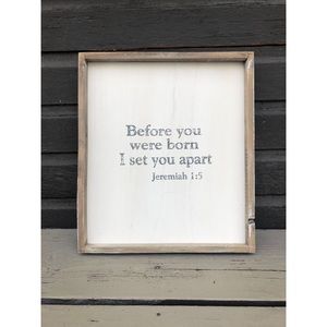 Nursery Scripture Sign